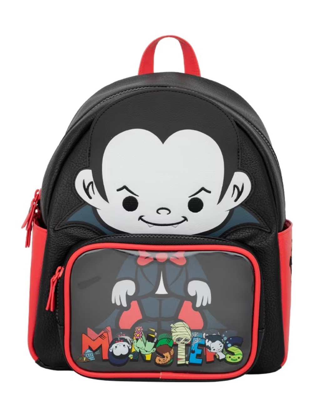 Epic Universe: Dracula and the itty bitty Monsters small backpack